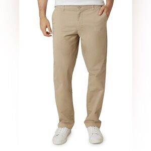 Chaps Men's Straight Fit Comfort Stretch Chinos with Flex Waistband, Size 40x30